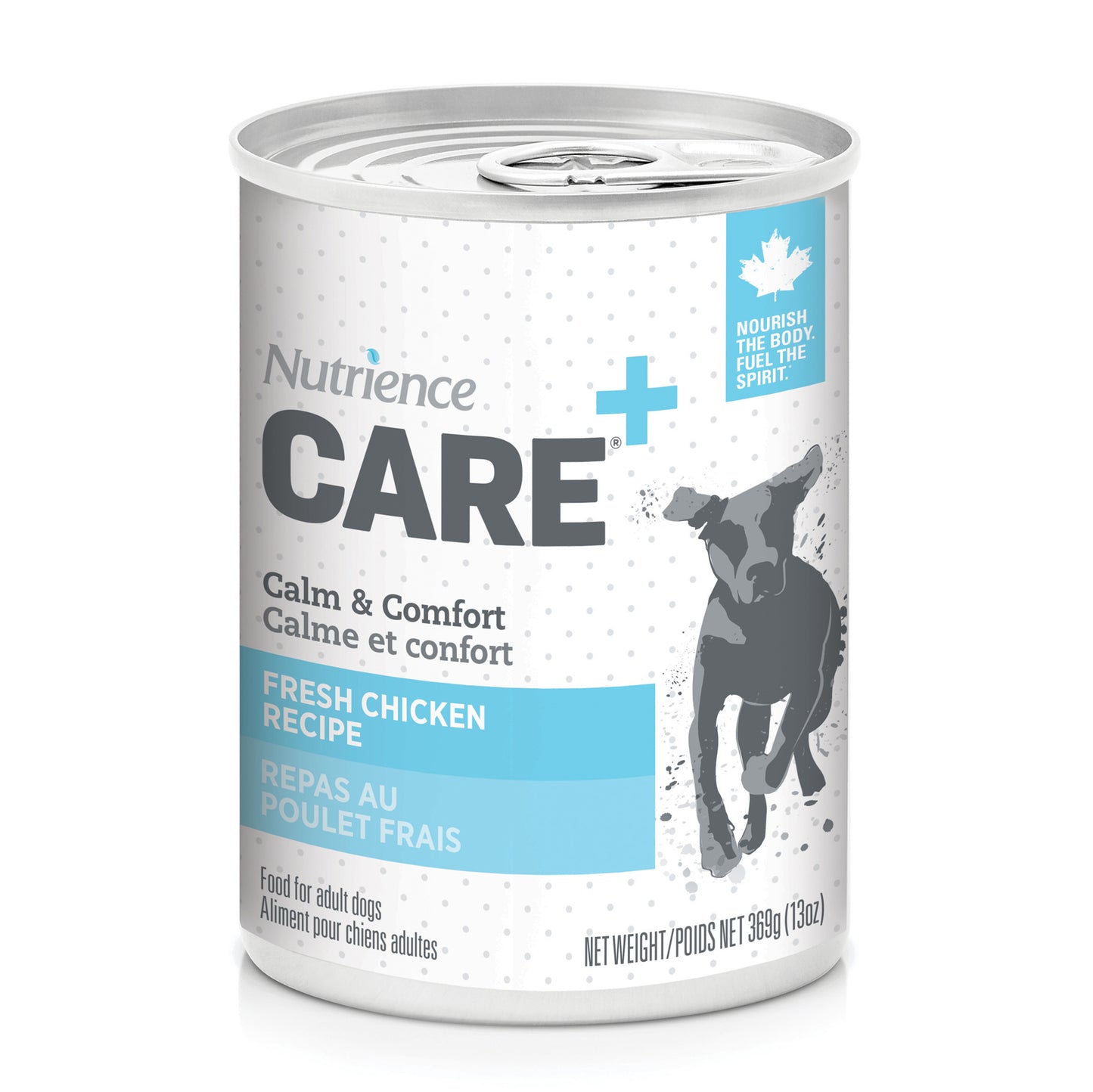 Pâté Nutrience Care Calme et confort pour chiens, repas au poulet frais, 369 g (13 oz)