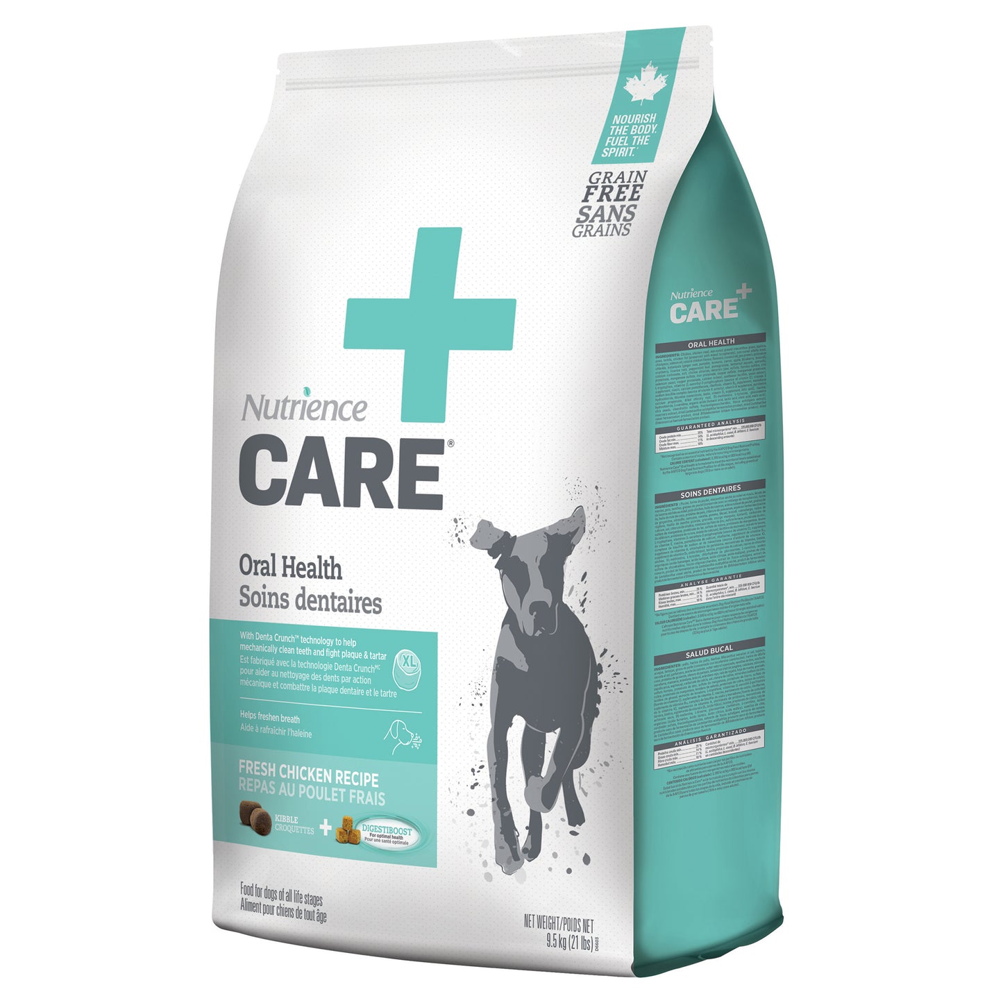 Aliment Nutrience Care Soins dentaires pour chiens, 9,5 kg (21 lb)