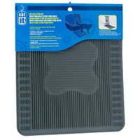 Tapis pour bac à litière Catit, rectangulaire, gris, 34 x 40,5 cm (13,5 x 16 po)