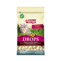Régals Drops Living World pour hamsters saveur de yogourt 75 g