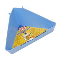 Coin-toilettes Living World pour hamster, bleu clair, moyen