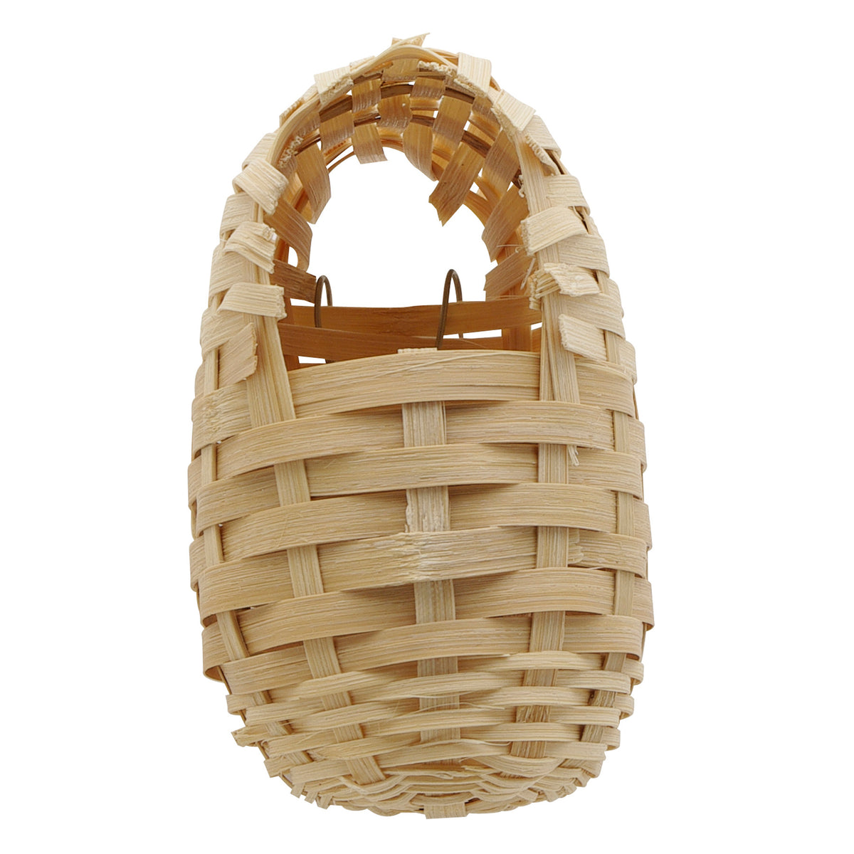 Nid Living World en bambou pour pinsons, petit, 8 x 9 x 12 cm