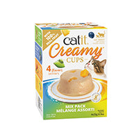 Mousse Catit Creamy Cups Assortis, 4 x 25 g