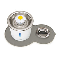 Abreuvoir pour chat en acier inox