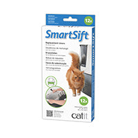 Doublures pour bac à litière SmartSift Catit, paquet de 12