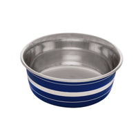 Bol antidérapanten acier inox bleues