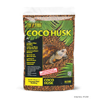 Substrat tropical Coco Husk Exo Terra, sac plat, 26,4 L (24 pte)
