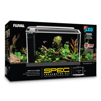 Aquarium Spec Fluval, noir lustré, 19 L (5 gal US)