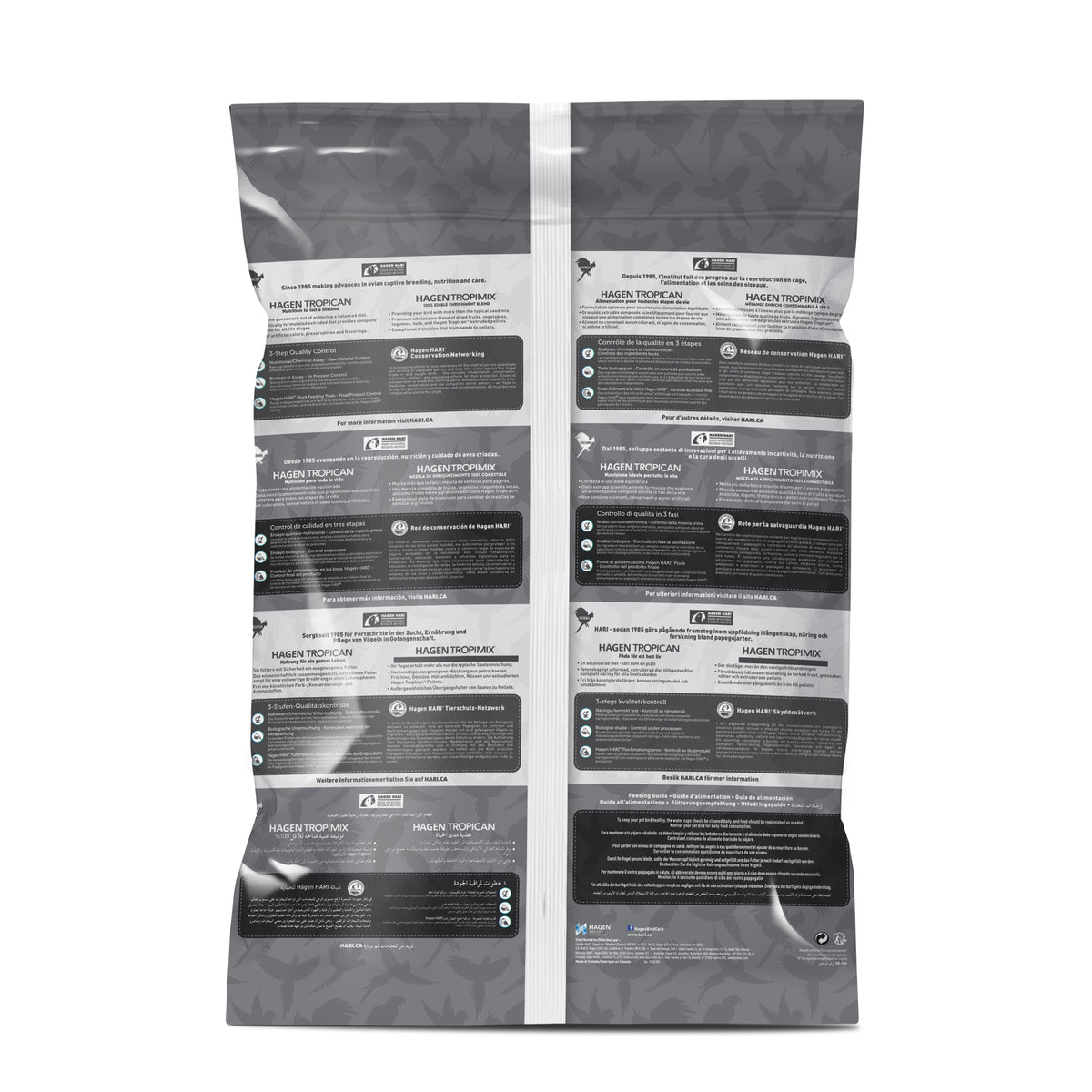 Nourriture Tropimix pour inséparables et calopsittes, 3,63 kg (8 lb)