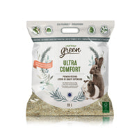 Litière Ultra Comfort Living World Green de qualité supérieure, 20 L (1220 po³)