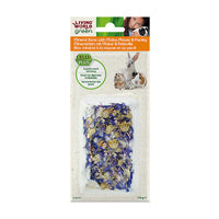Bloc minéral Living World Green, mauve et persil, 110 g