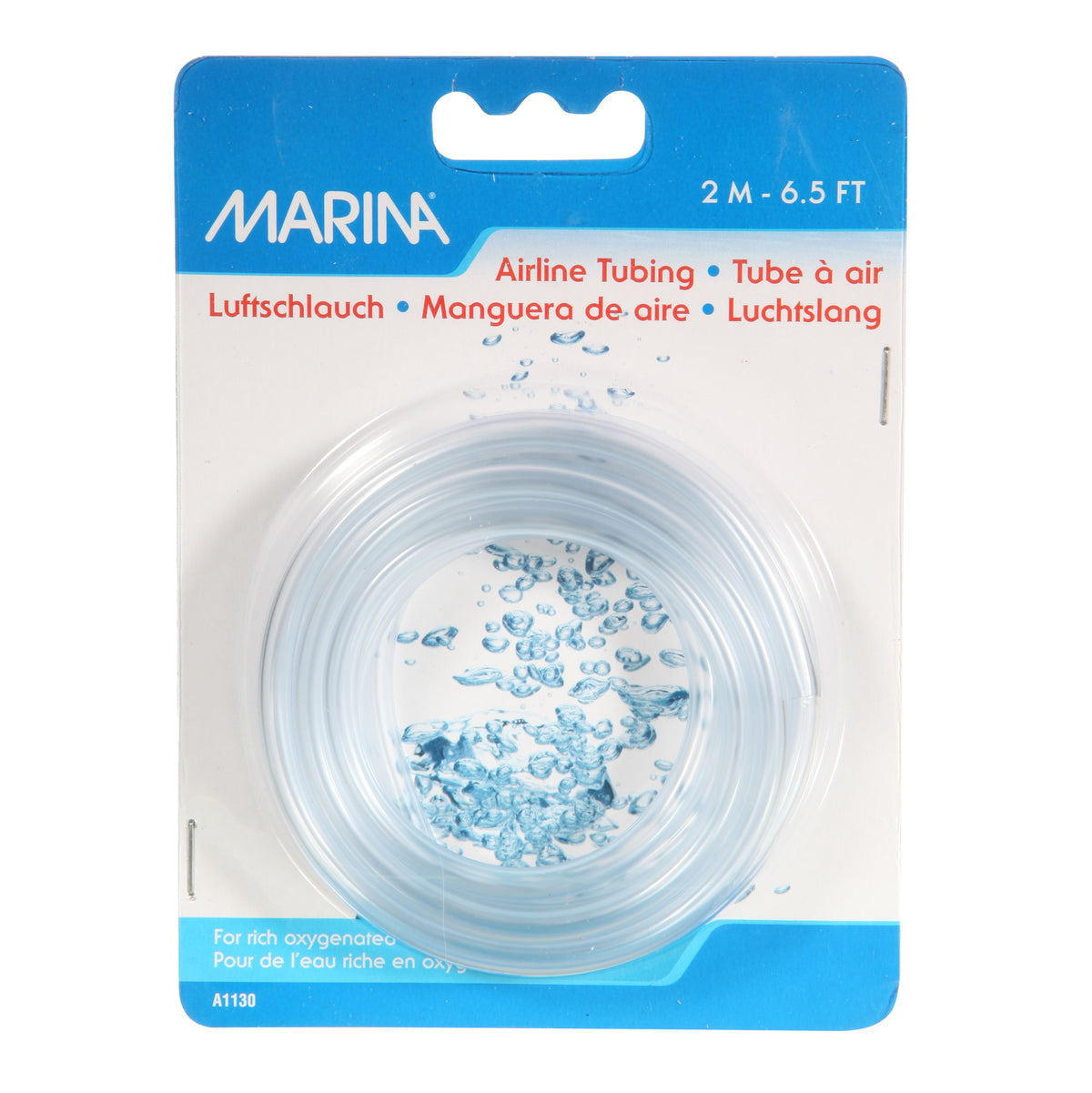 Tuyau à air flexible Marina en PVC, transparent 2 m (6,5 pi)