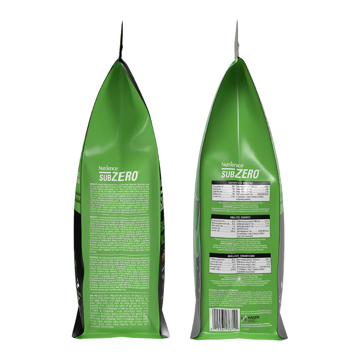 Nourriture Nutrience SubZero pour chiots, Vallée du Fraser, 1,8 kg