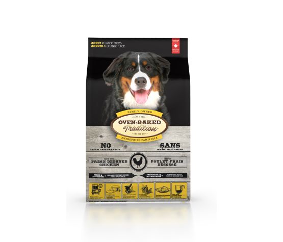Nourriture OBT pour chien de grande race au poulet - Oven-Baked Tradition