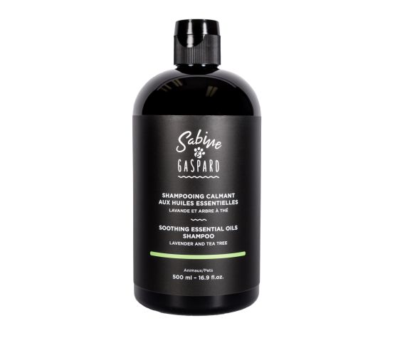 Sabine & Gaspard, Shampoing Calmant Aux Huiles Essentielles, Lavande Et Arbre à Thé 500ml