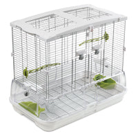 Cage Vision pour oiseaux de taille moyenne, modèle M01, standard, grillage étroit, 62,5 x 39,5 x 53 cm (24,6 x 15,6 x 20,9 po)