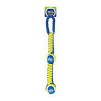 Jouet Fitness Zeus, double balle de tennis avec scoubidou balistique à tirer, 50,8 cm (20 po)