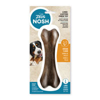 Os à mâcher robuste Nosh Zeus, arôme de poulet, grand, 18,5 cm (7,5 po)