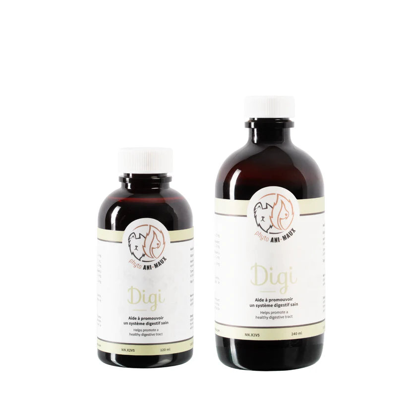 DIGI 120 ml - Phyto animaux - Supplément de phytothérapie pour animaux domestiques