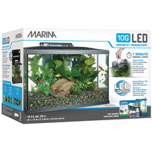 Aquarium équipé 10G Marina avec DEL, 38 L (10 gal US)