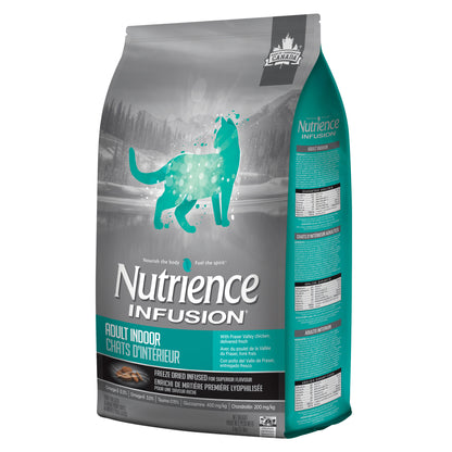 Nourriture Nutrience Infusion, Chats d’intérieur adultes, Poulet, 5 kg