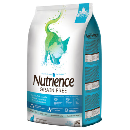 Nourriture Nutrience Sans grains pour chats, Poisson océanique, 5 kg