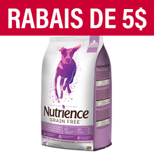Aliment Nutrience Sans grains pour chiens, Porc, agneau et canard, 10 kg (22 lbs)