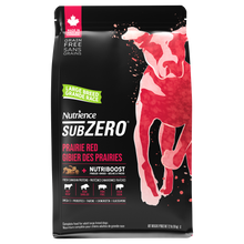 Aliment Subzero Nutrience Sans grains pour chiens de grande race, formulation Gibier des Prairies, 10 kg (22 lbs)