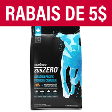 Aliment Subzero Nutrience Sans grains pour chiens, formulation Pacifique canadien, 10 kg (22 lbs)