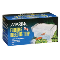 Enclos d’élevage flottant Marina 3 en 1, L. 16,5 x l. 8 x H. 9 cm (6,5 x 3 x 3,5 po)
