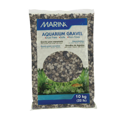 Gravier décoratif Marina, tons de gris, 10 kg (22 lb)