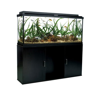 Meuble pour aquarium équipé Fluval 55, noir, 124 x 33,7 x 66 cm (48,78 x 13,25 x 26 po)