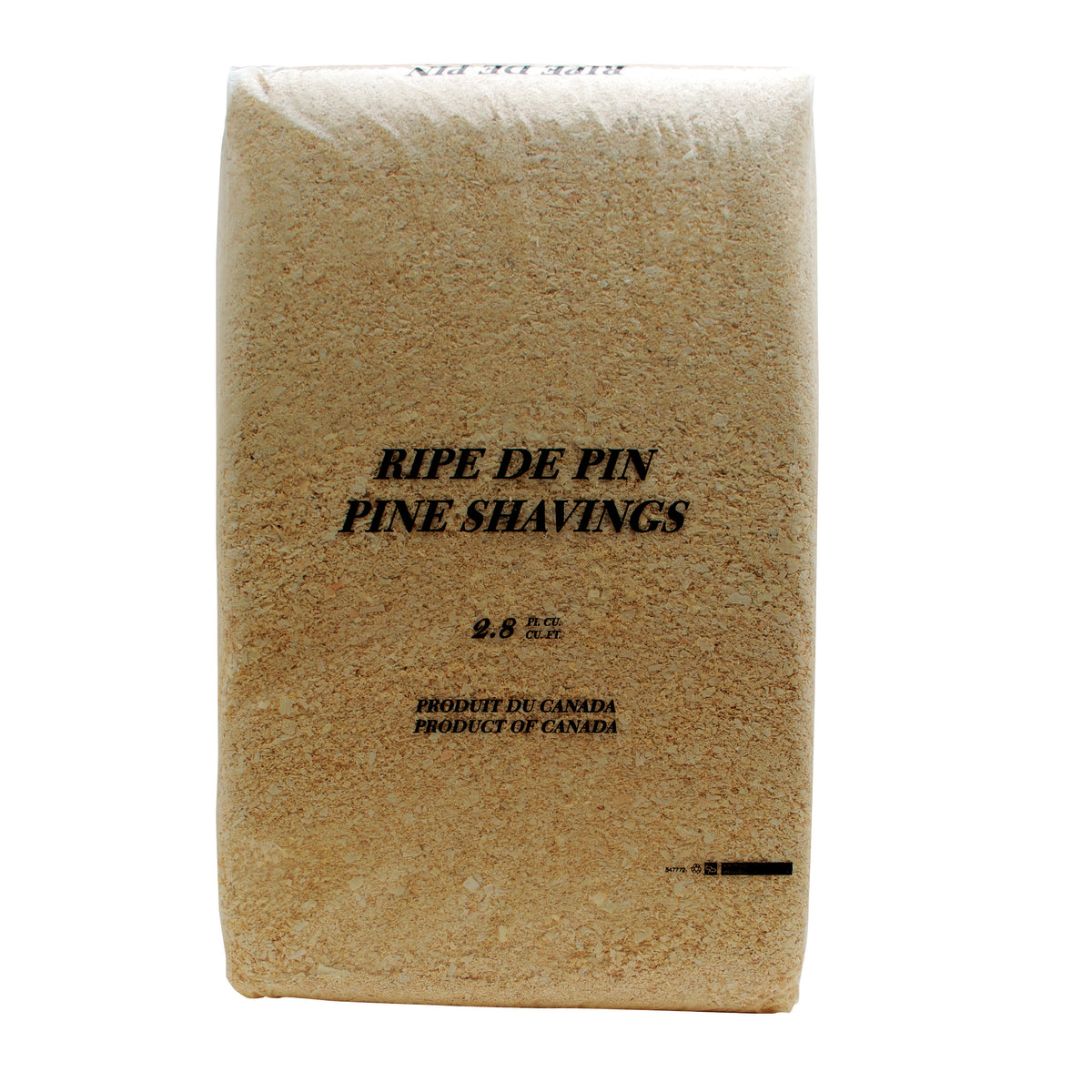 Copeaux de pin Living World, 8 pi³ non compressés / 3,25 pi³ compressés