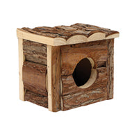 Cabane Tree House Living World en vrai bois, petite, 16 x 16 x 15 cm (6 x 6 x 5,75 po)