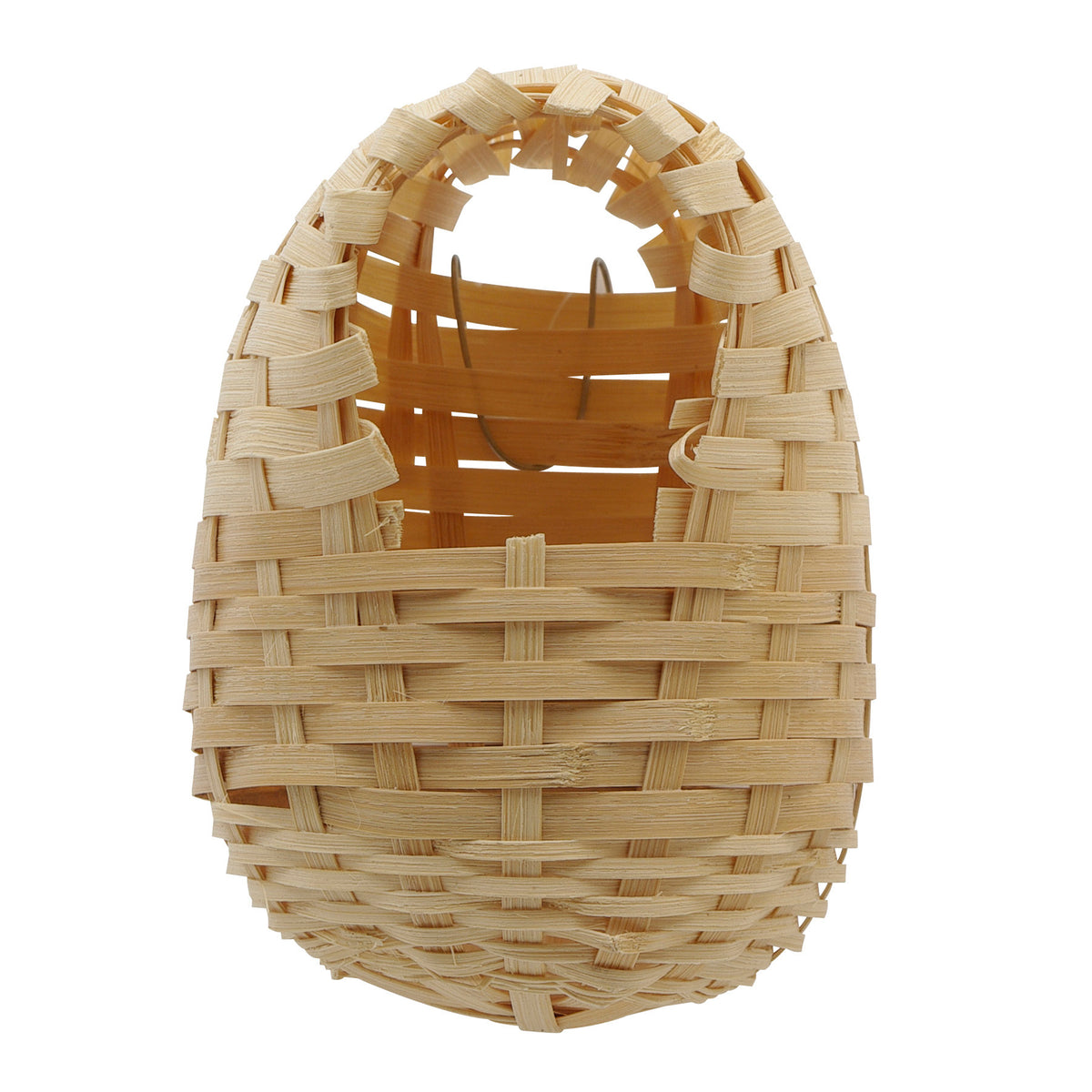 Nid Living World en bambou pour pinsons, grand, 14 x 11 x 16 cm