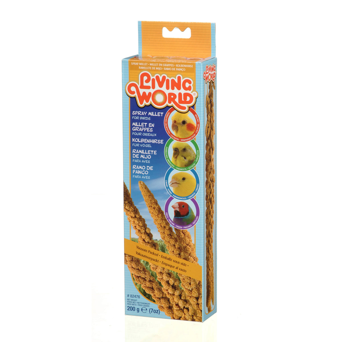 Millet en grappes Living World, boîte, 200 g (7 oz)