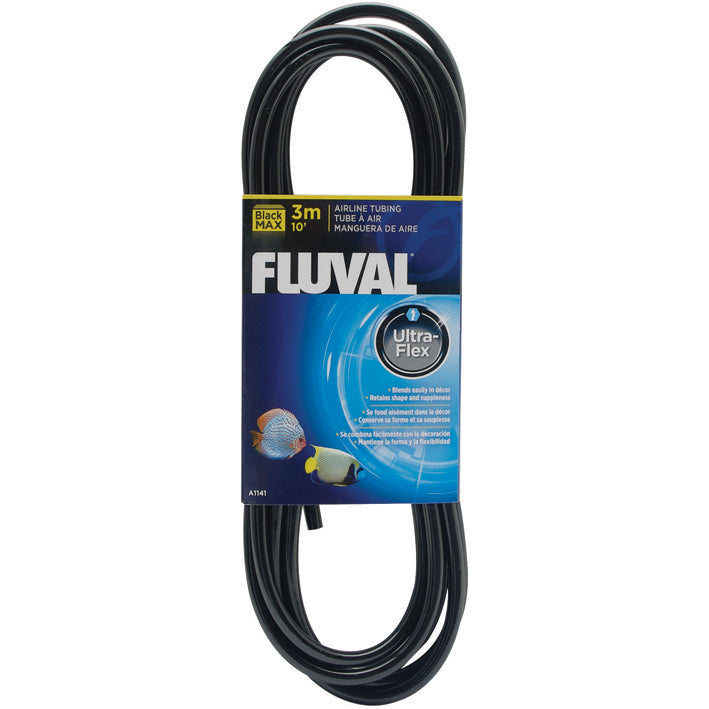 Tuyau à air Fluval, noir, 3 m (10 pi)