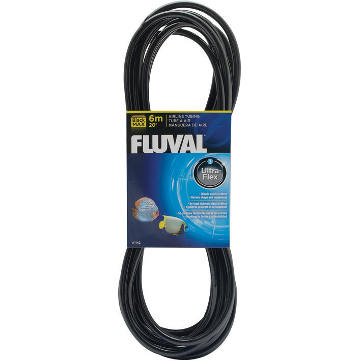 Tuyau à air Fluval, noir, 6 m (20 pi)