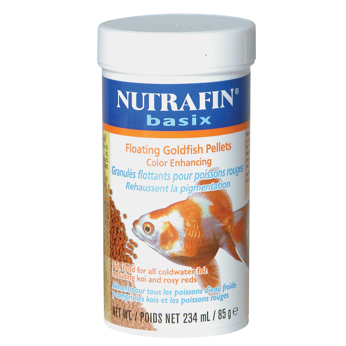 Granulés flottants Nutrafin basix pour poissons rouges, 85 g (3 oz)