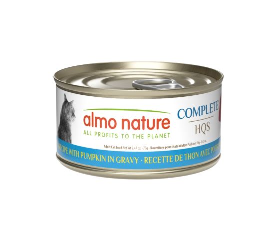 Almo Nature Hqs Complete Chat - Thon Et Citrouille En Sauce 70gr