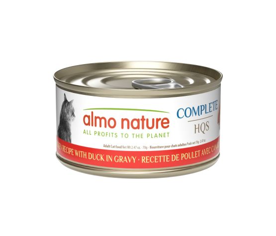 Almo Nature Hqs Complete Chat - Poulet Et Canard En Sauce 70gr