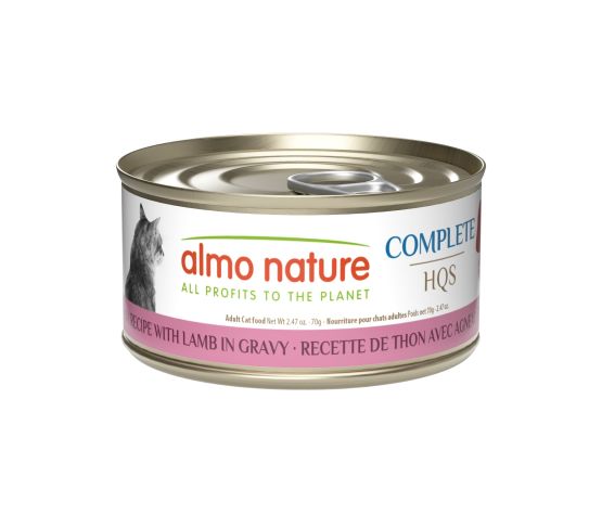 Almo Nature Hqs Complete Chat - Thon Avec Agneau En Sauce 70gr