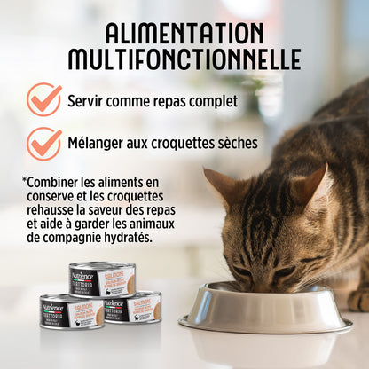 Nourriture Nutrience Trattoria pour chats, Pâté avec saumon, 85 g