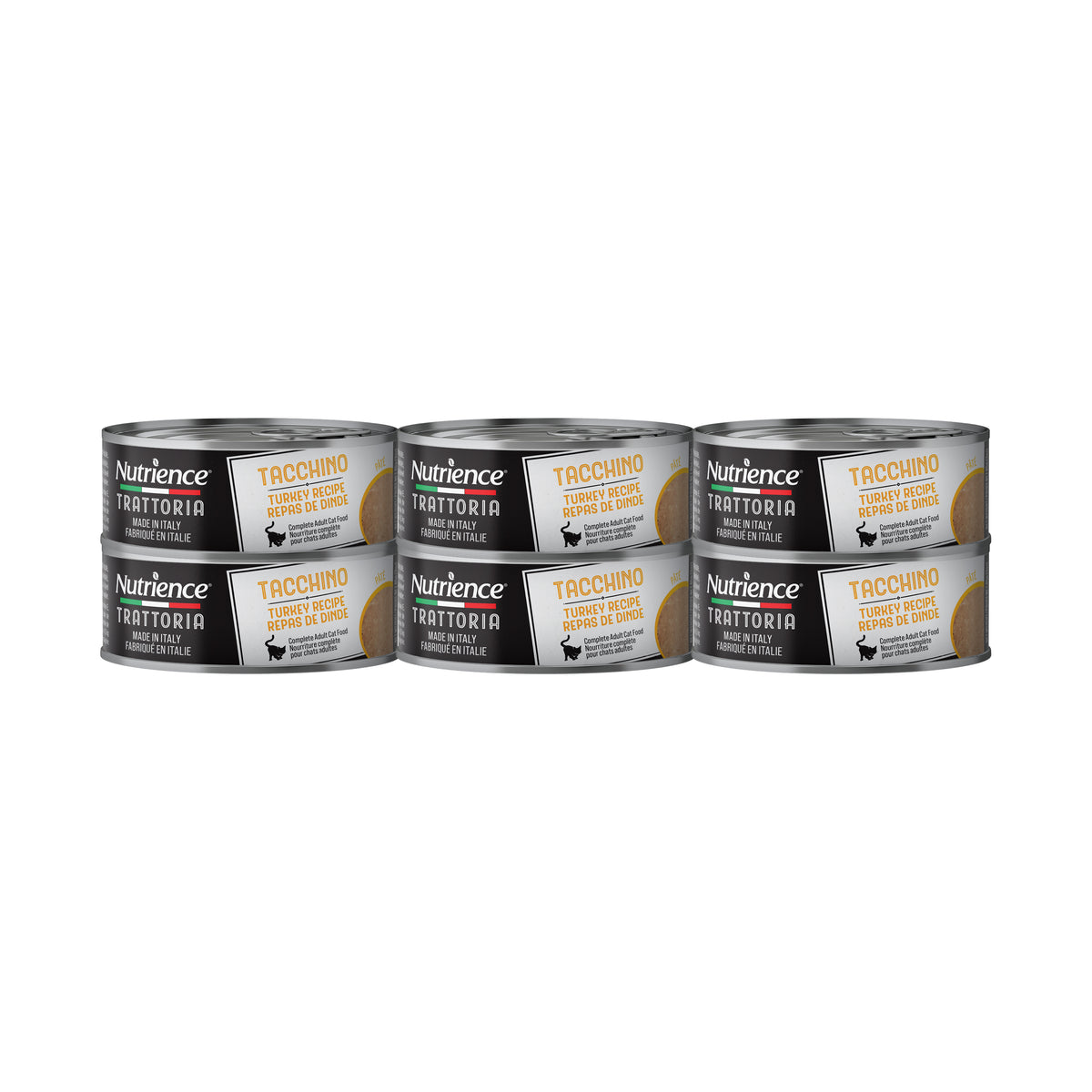 Nourriture Nutrience Trattoria pour chats, Pâté avec dinde, 85 g