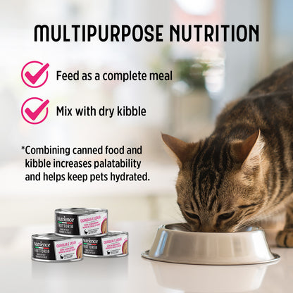 Nourriture Nutrience Trattoria pour chats, Mousse avec caille et œufs, 85 g