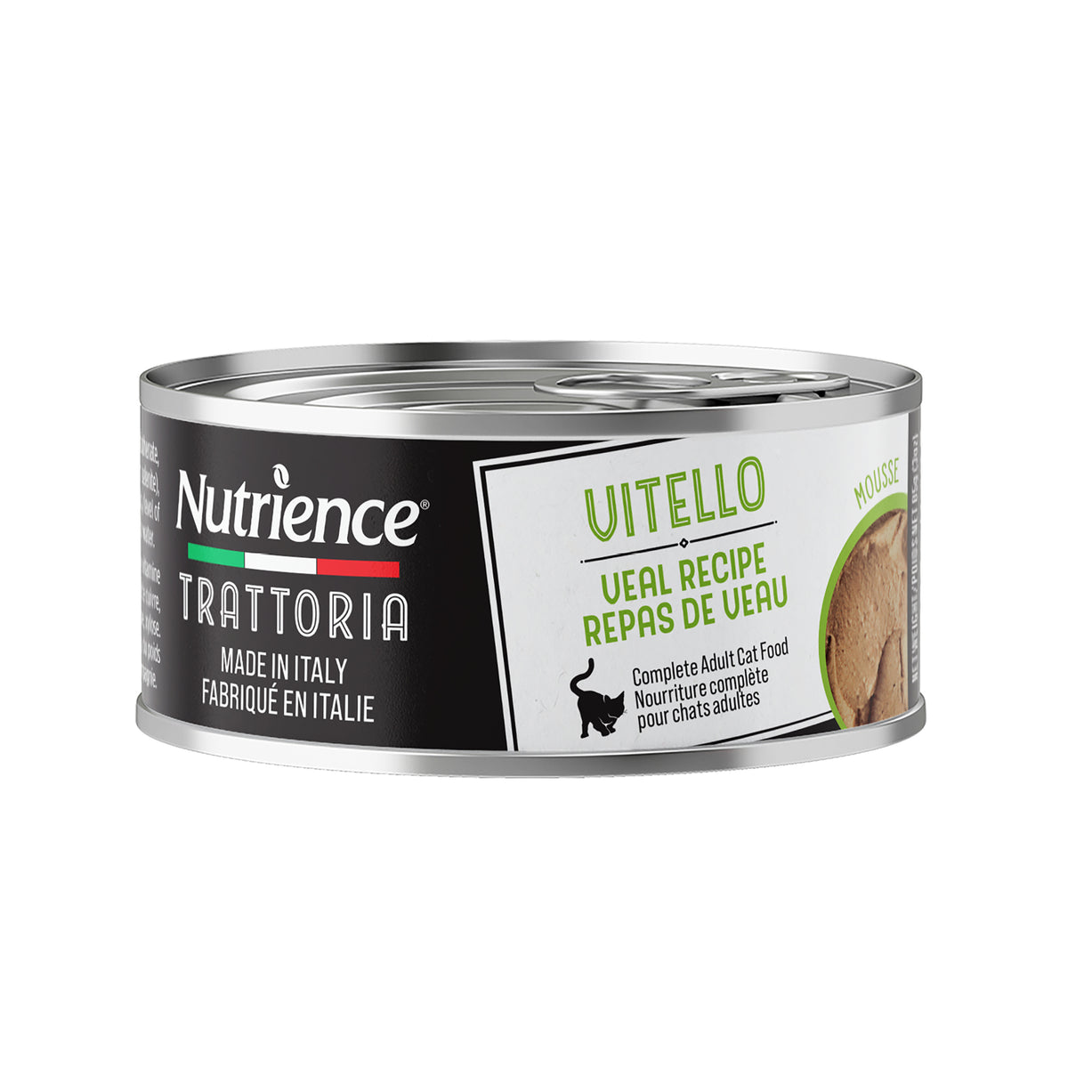 Nourriture Nutrience Trattoria pour chats, Mousse avec veau, 85 g
