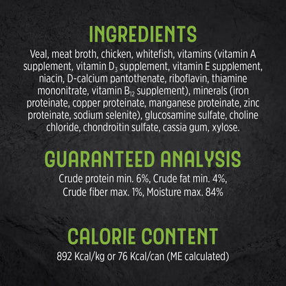 Nourriture Nutrience Trattoria pour chats, Mousse avec veau, 85 g