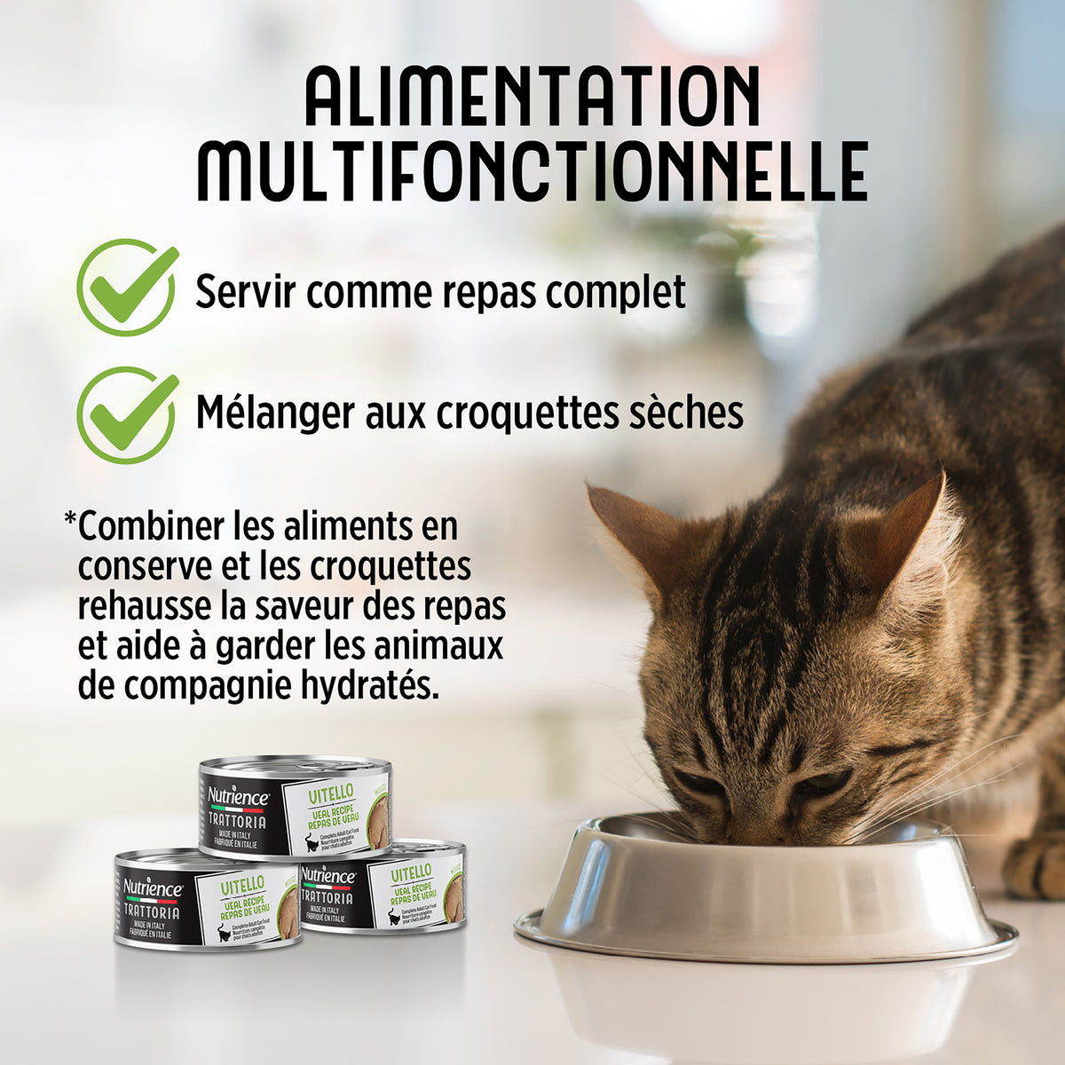 Nourriture Nutrience Trattoria pour chats, Mousse avec veau, 85 g