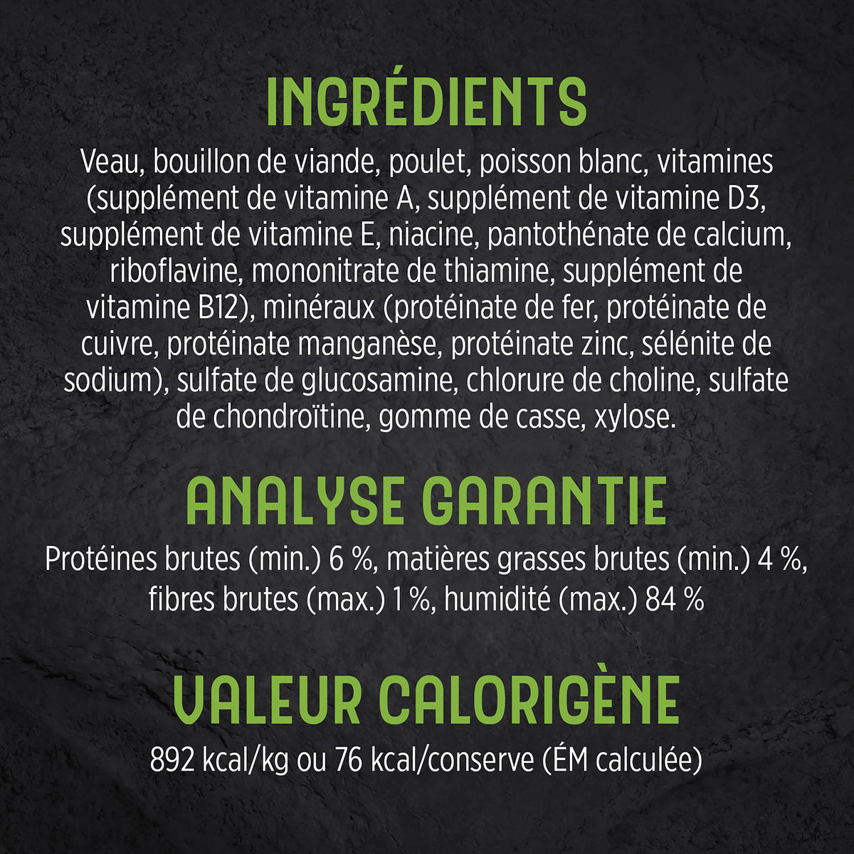 Nourriture Nutrience Trattoria pour chats, Mousse avec veau, 85 g