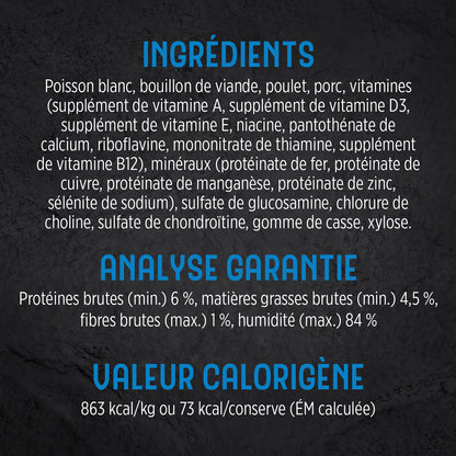Nourriture Nutrience Trattoria pour chats, Mousse avec poisson méditerranéen, 85 g